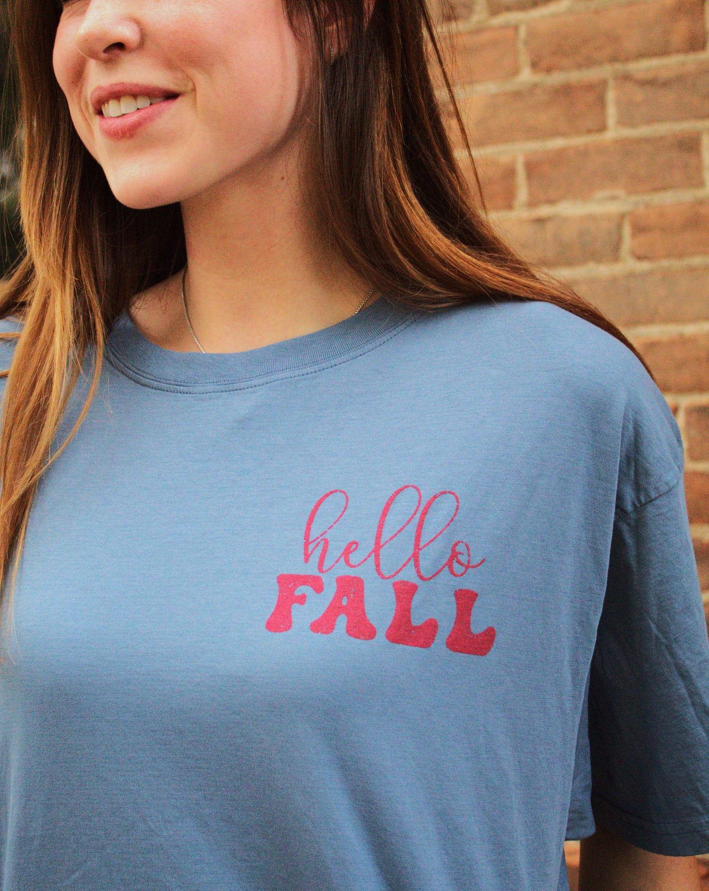 'Hello Fall' Cropped Top