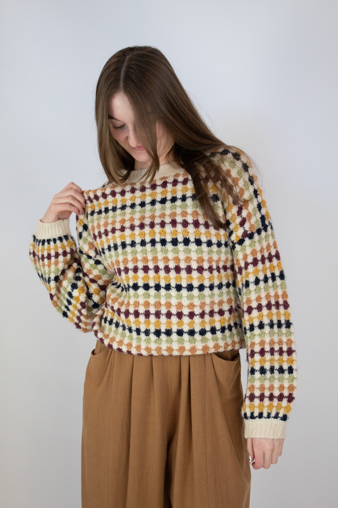 Colors of Autumn Knit Sweater