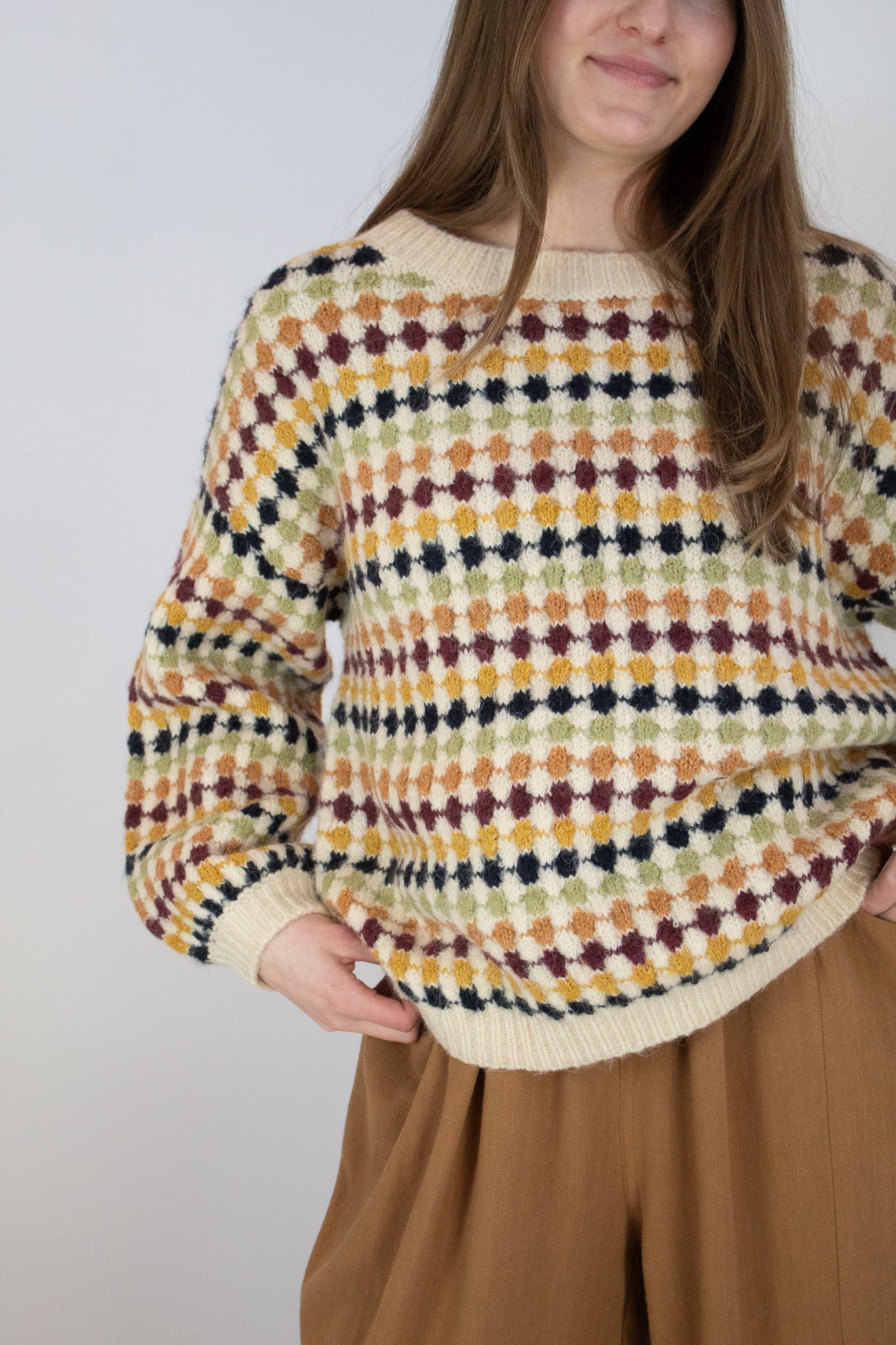 Colors of Autumn Knit Sweater