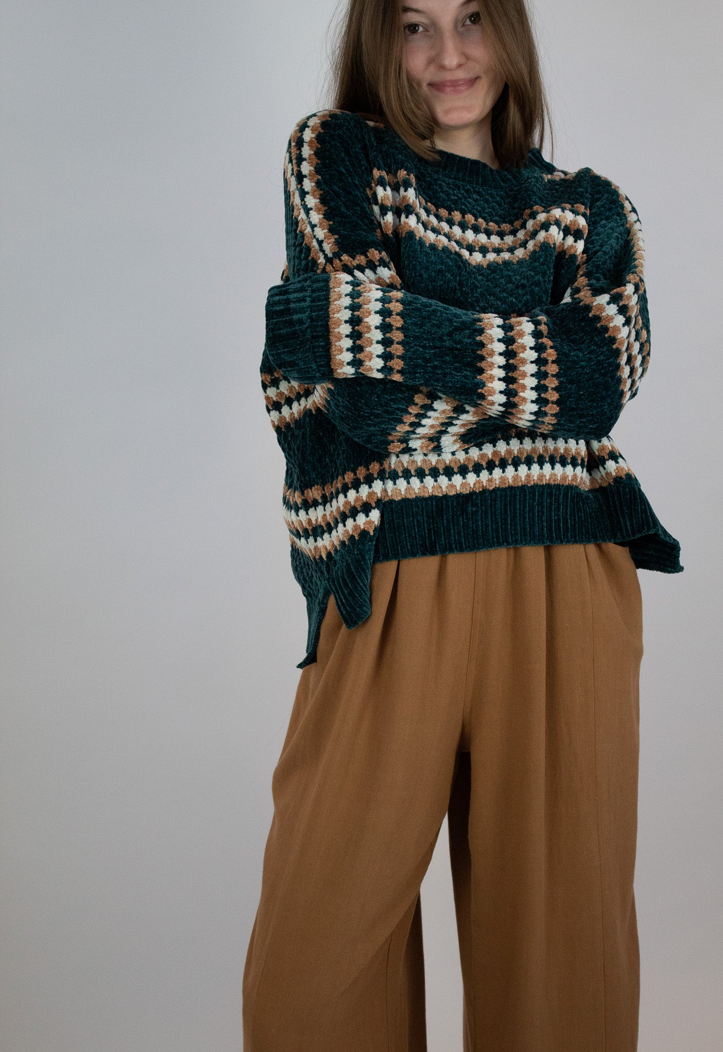 Hold Me Close Chenille Knit Sweater