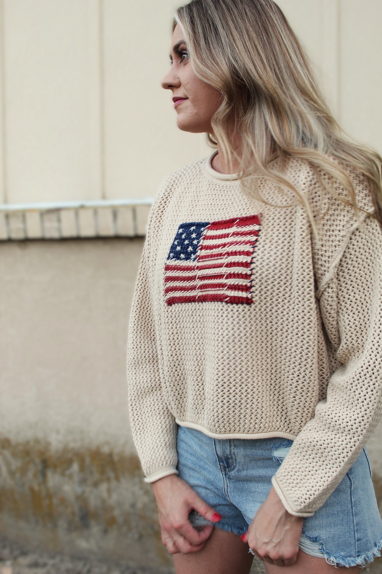 American Beauty Knit Top