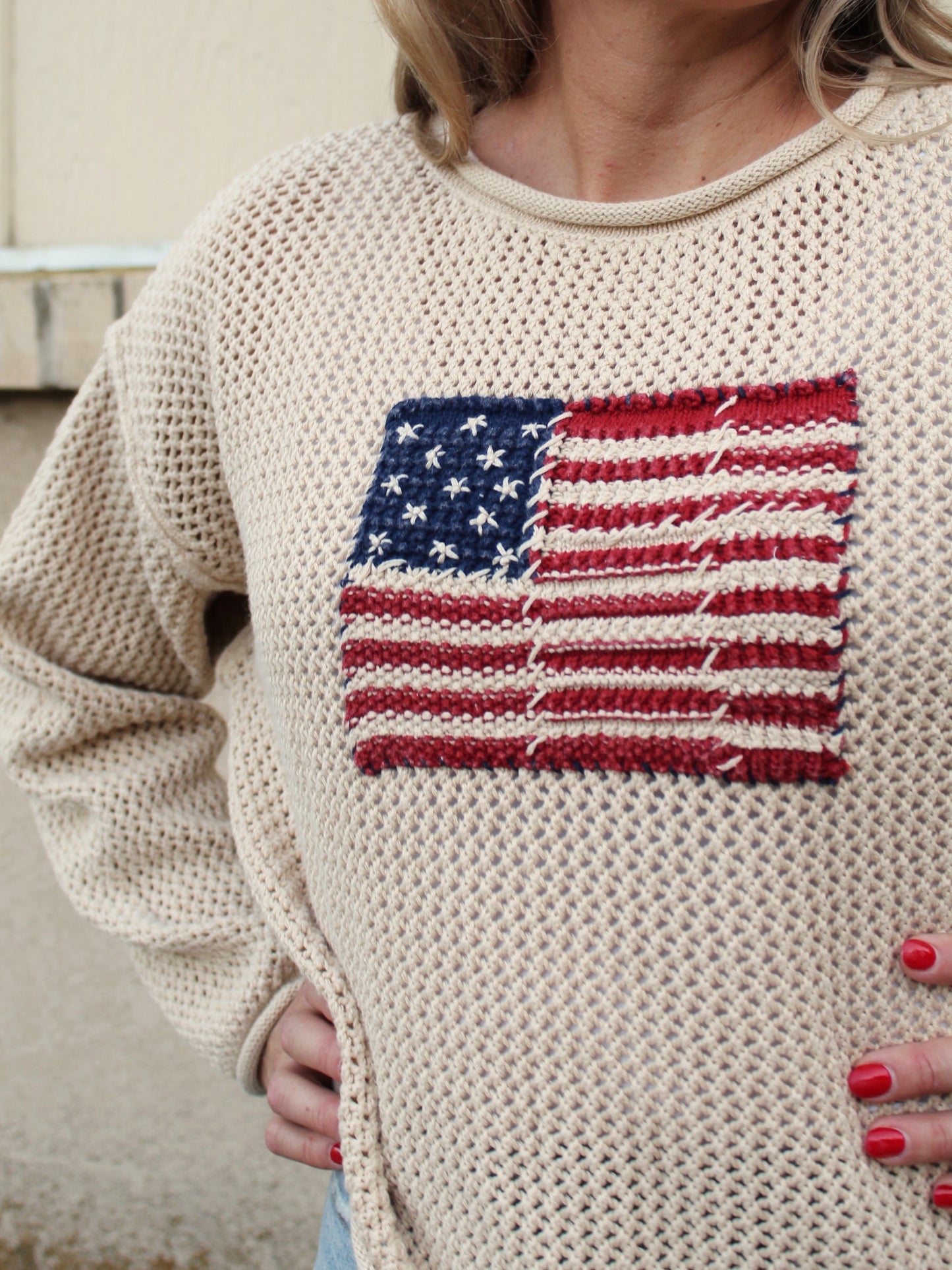 American Beauty Knit Top