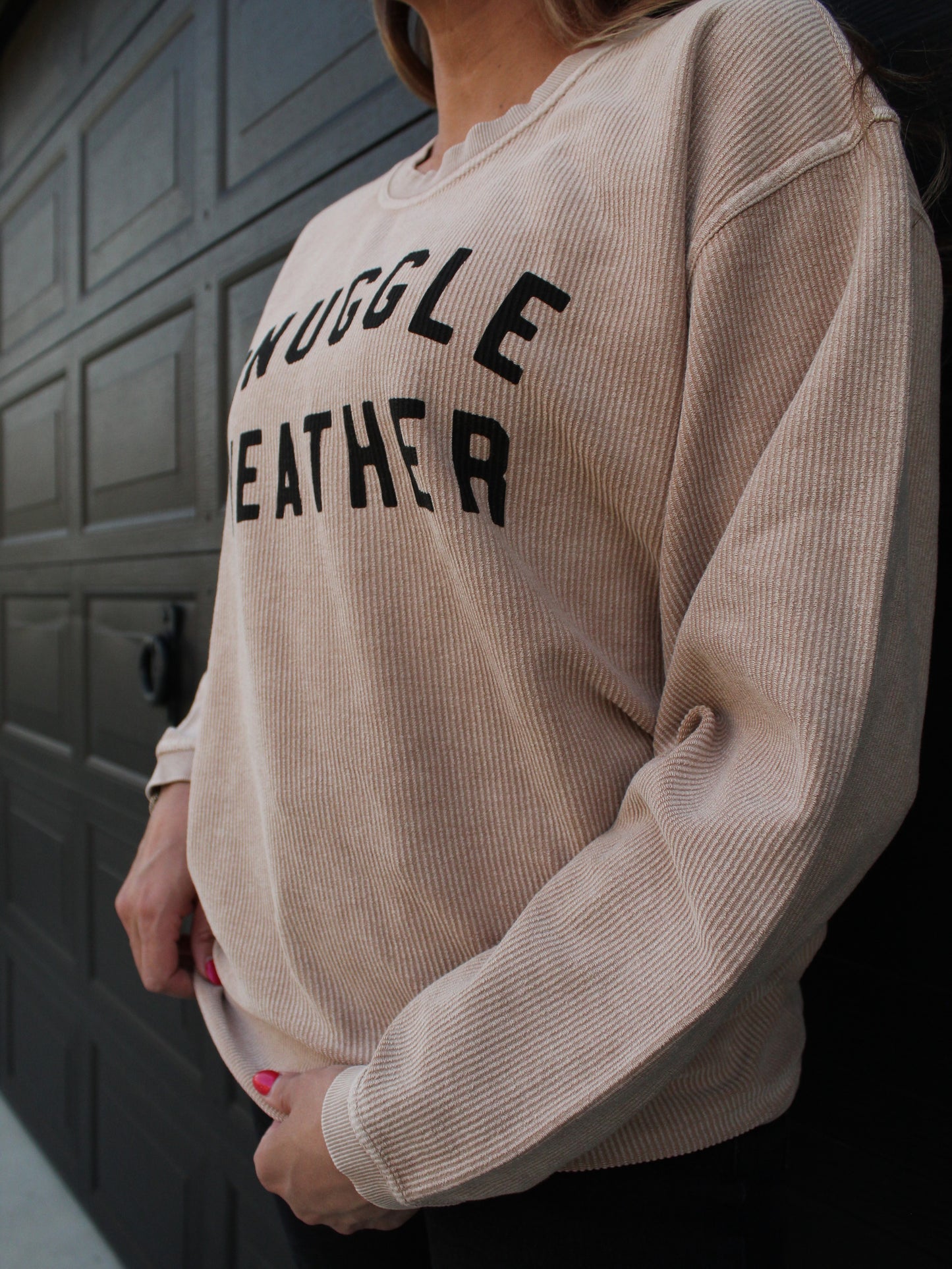 ‘SNUGGLE WEATHER’ Vintage Sweatshirt