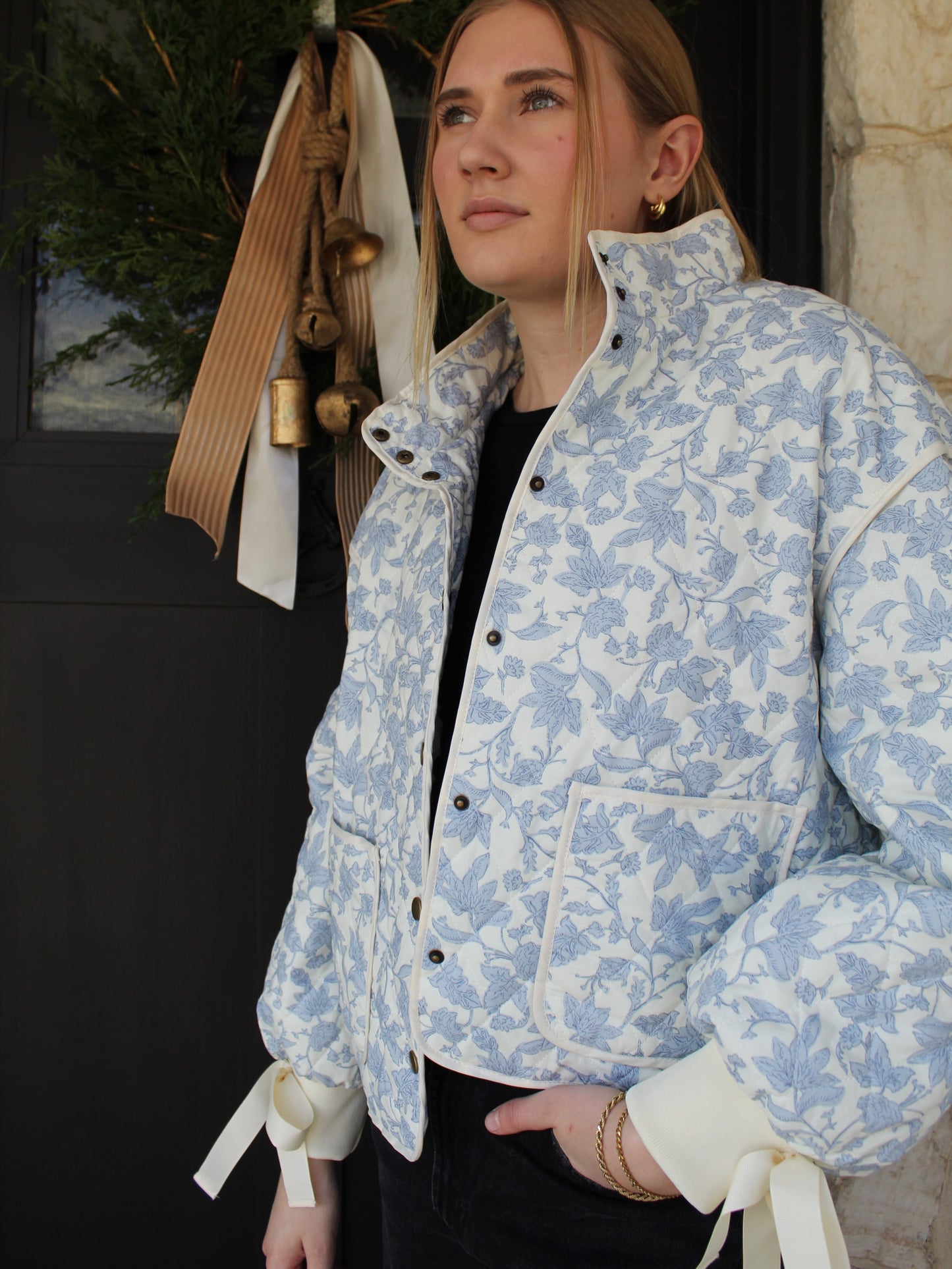 Forget Me Not Quilted Jacket