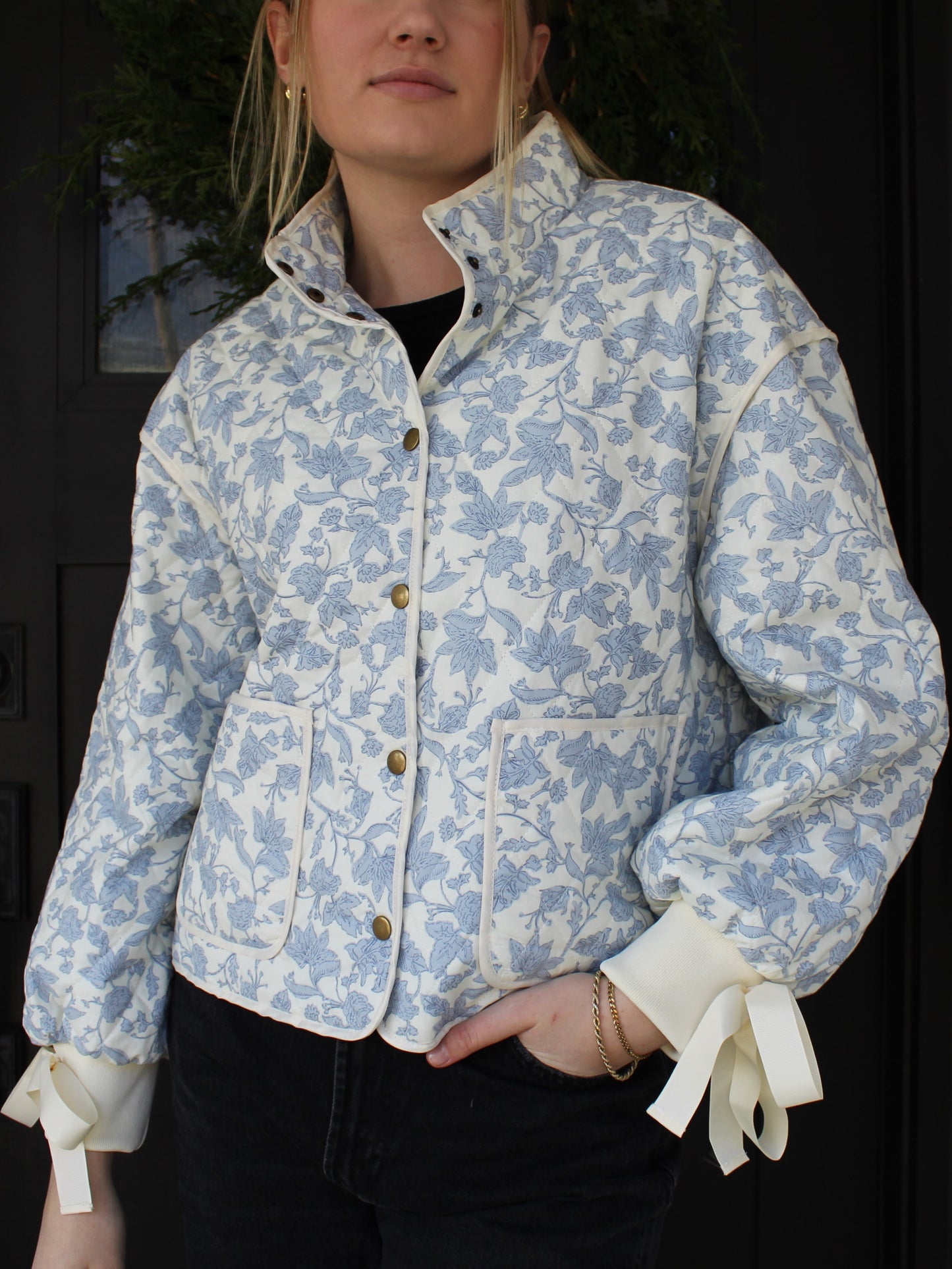 Forget Me Not Quilted Jacket