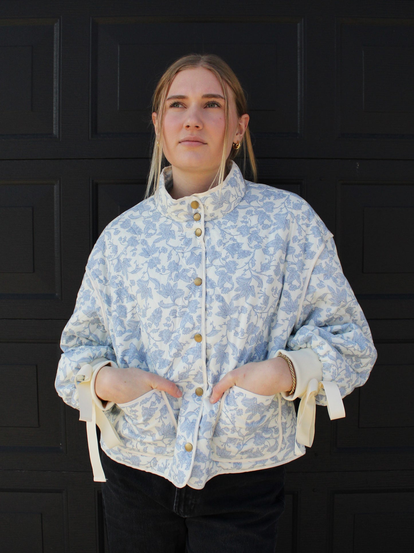 Forget Me Not Quilted Jacket